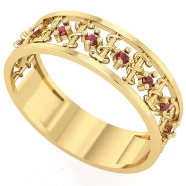 Anel de Formatura em Ouro 18k Odontologia com Aro Cravejado - Helder Joalheiros 