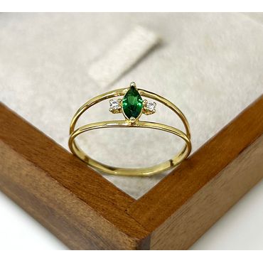 Anel de Formatura em Ouro 18k Personalizado - Helder Joalheiros 
