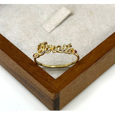 Anel de Formatura em Ouro 18k Direito - Helder Joalheiros 