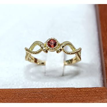 Anel de Formatura em Ouro 18k Personalizado com Serpentes para o curso de Odontologia - Helder Joalheiros 
