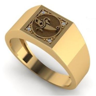 Anel de Formatura em Ouro 18k Curso de Enfermagem - Helder Joalheiros 