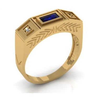 Anel em Ouro 18k Formatura Personalizado - Helder Joalheiros 