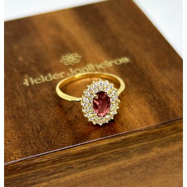 Anel de Formatura Celestia Rubra - Helder Joalheiros 