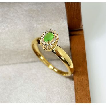 Anel de Formatura em Ouro 18k Oval - Helder Joalheiros 