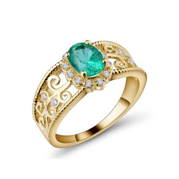 Anel de Formatura Feminino com Pedras - Helder Joalheiros 