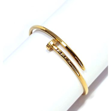 Bracelete em Ouro 18k Prego - Helder Joalheiros 