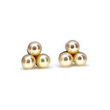 Brinco em Ouro 18k com Pérolas - Helder Joalheiros 