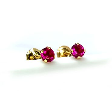 Brinco em Ouro 18k Ponto de Luz - Helder Joalheiros 