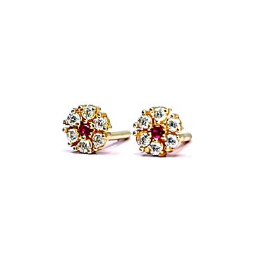 Brinco em Ouro 18k Florzinha - Helder Joalheiros 