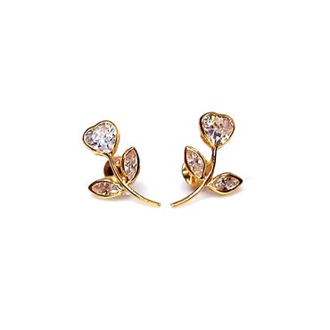 Brinco em Ouro 18k Florzinha - Helder Joalheiros 
