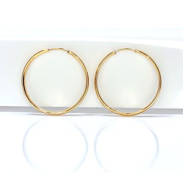 Brinco em Ouro 18k Argola Clássica 17 Milímetros - Helder Joalheiros 