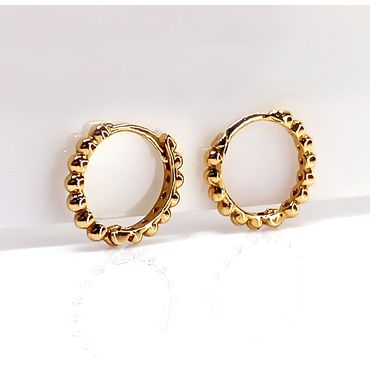 Brinco em Ouro 18k Bolinha - Helder Joalheiros 