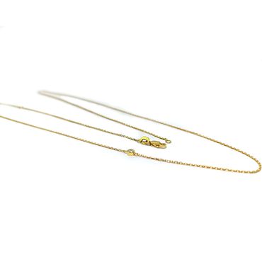 Corrente em Ouro 18k-750 Cadeado - Helder Joalheiros 