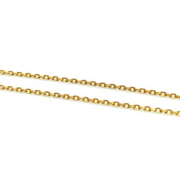 Corrente em Ouro 18k Cadeado 50 Centímetros - Helder Joalheiros 