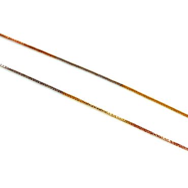 Corrente Veneziana em Ouro 18k Tricolor 40cm - Helder Joalheiros 
