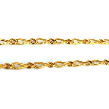 Corrente em Ouro 18k Groumet Maciça 1x1 - Helder Joalheiros 