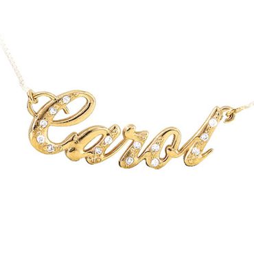 Gargantilha Nome - Ouro 18k 750 - Helder Joalheiros 