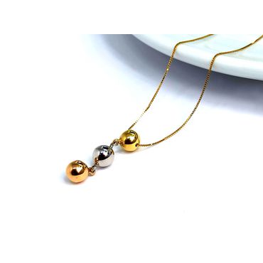 Gargantilha em Ouro 18k Tricolor - Helder Joalheiros 