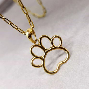Pingente Pata de Cachorro Ouro 18k - Helder Joalheiros 