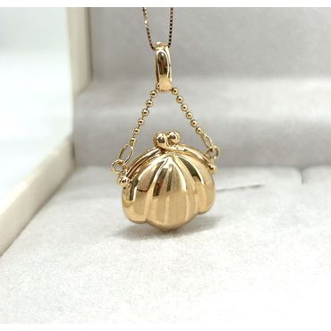 Pingente Mini Purse em Ouro 18k - Helder Joalheiros 