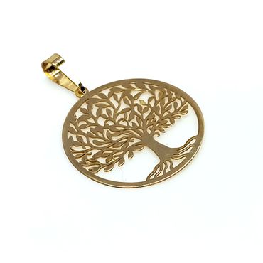 Pingente em Ouro 18k Árvore da Vida Personalizada - Helder Joalheiros 