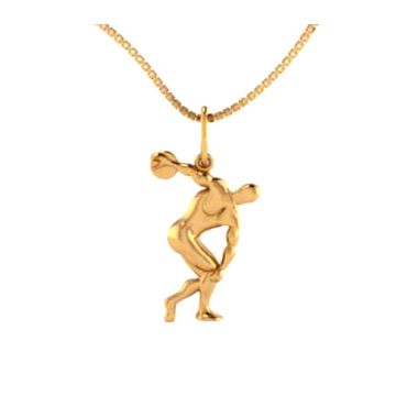 Pingente de Formatura em Ouro 18k Educação Física - Helder Joalheiros 