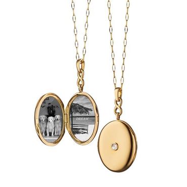 Relicário Infinito Luminoso em Ouro 18k 750 com Diamante Central - Helder Joalheiros 