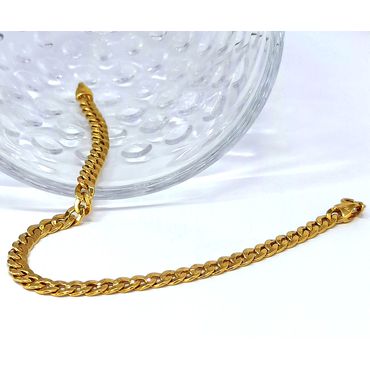 Pulseira Groumet Polida - Helder Joalheiros 