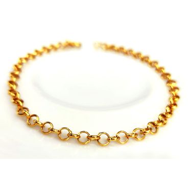 Pulseira em Ouro 18k Elo português Polida - Helder Joalheiros 