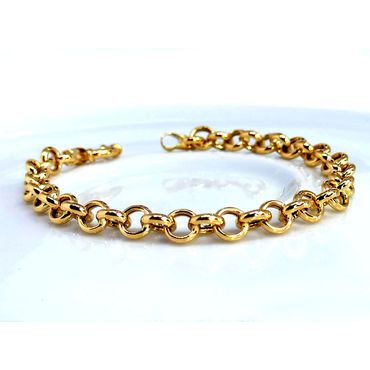 Pulseira Elo Português de 6mm - Helder Joalheiros 