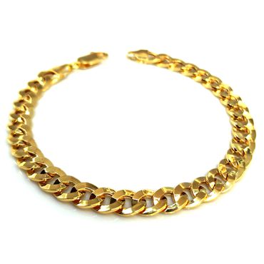 Pulseira em Ouro 18k Groumet - Helder Joalheiros 