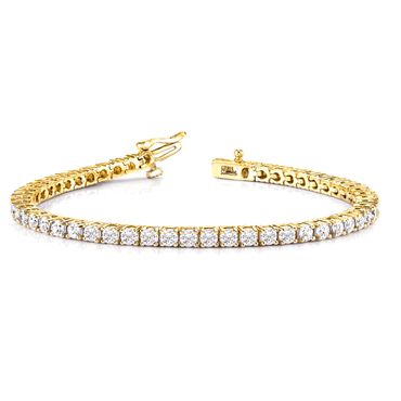 Pulseira Riviera em Ouro 18k Personalizada com Diamante - Helder Joalheiros 