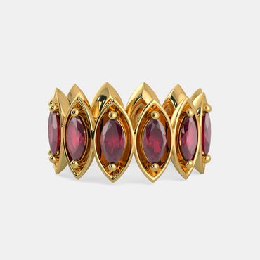 Anel de Rubi Ouro 18k - Helder Joalheiros 