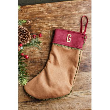 Bota Navidad caramelo - ATELIER COUVERT