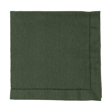 Guardanapo linho verde militar - ATELIER COUVERT