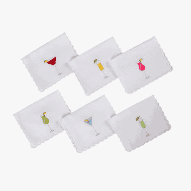 Set Guardanapo de Coquetel Drinks - ATELIER COUVERT