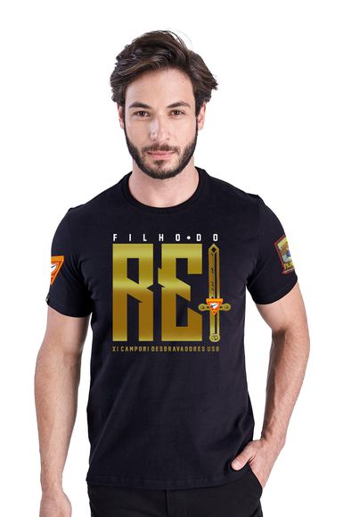 Camiseta Oficial Campori Usb Filho Do Rei Masculina - IPROMOVE