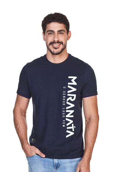 Camiseta Tema Jovem Adventista Maranata Saudação Unissex - IPROMOVE