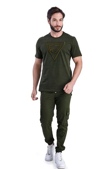 Kit 6 DBV: Camiseta + Calça Cargo Desbravadores Masculina