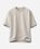 Camiseta Oversized Areia Masculina Gola Alta – Premium e Estruturada