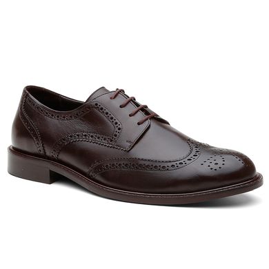 SAPATO SOCIAL DERBY BROGUE BÉLGICA CAFÉ - Bernatoni Calçados