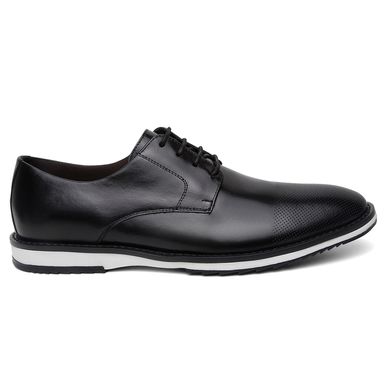 SAPATO MASCULINO DERBY HOLANDA PRETO - Bernatoni Calçados