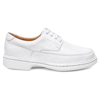 SAPATO CONFORTO DERBY HAVANA BRANCO - Bernatoni Calçados