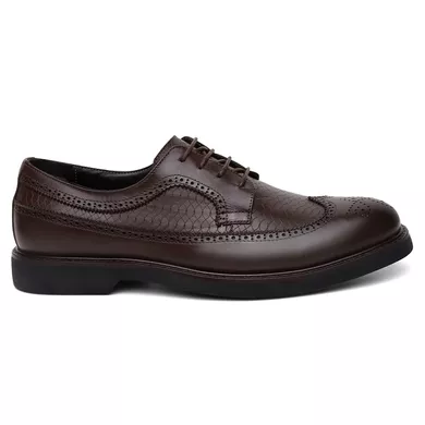 SAPATO MASCULINO DERBY BROGUE INGLATERRA CAFÉ - Bernatoni Calçados