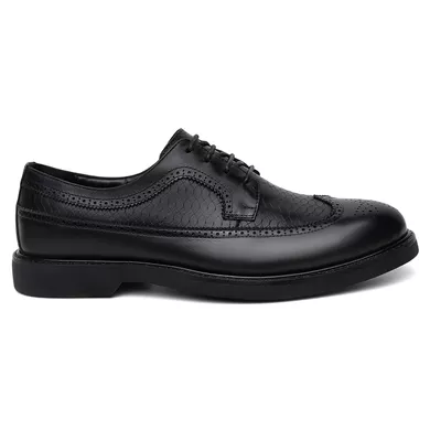 SAPATO MASCULINO DERBY BROGUE INGLATERRA PRETO - Bernatoni Calçados