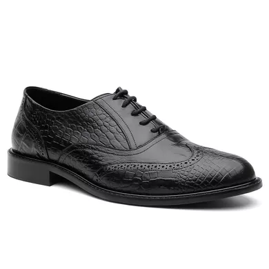 SAPATO SOCIAL OXFORD AUSTRÁLIA PRETO - Bernatoni Calçados