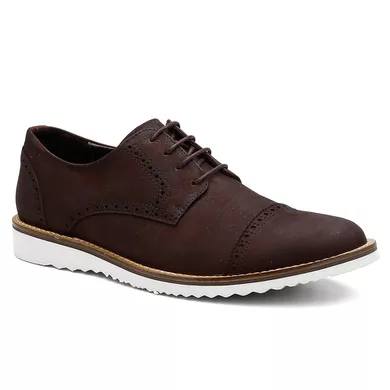 SAPATO MASCULINO DERBY ALBÂNIA VINHO - Bernatoni Calçados