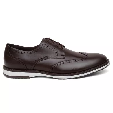 SAPATO MASCULINO DERBY BROGUE DENVER CAFÉ - Bernatoni Calçados
