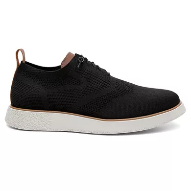 TÊNIS MASCULINO KNIT IRLANDA PRETO - Bernatoni Calçados