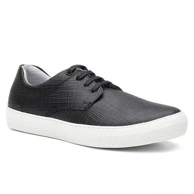 SAPATÊNIS MASCULINO LYON PRETO - Bernatoni Calçados